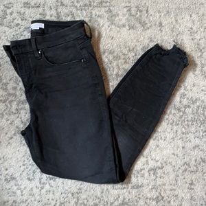 Good American Black Leg Jeans size 8/29